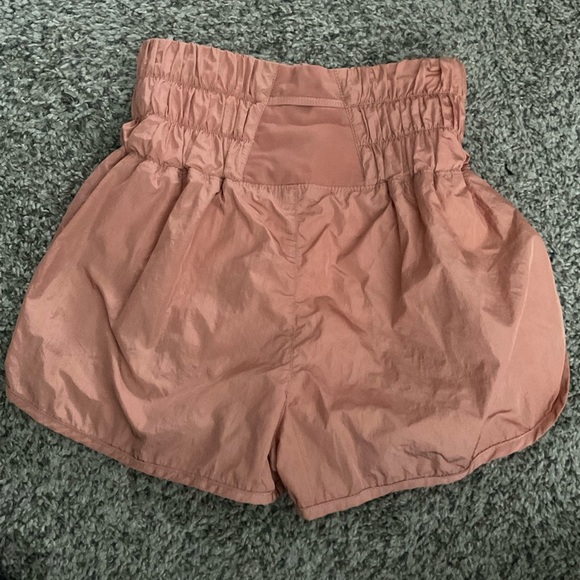 FP Movement by Free People Pink Athletic Shorts with Elastic Waistband - Picture 4 of 4